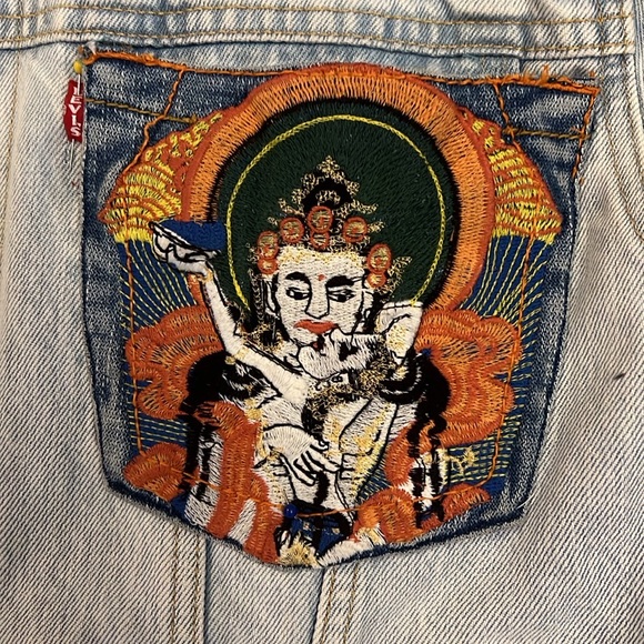 Denim “Ex-Boyfriend” Trucker Jacket - Picture 10 of 14